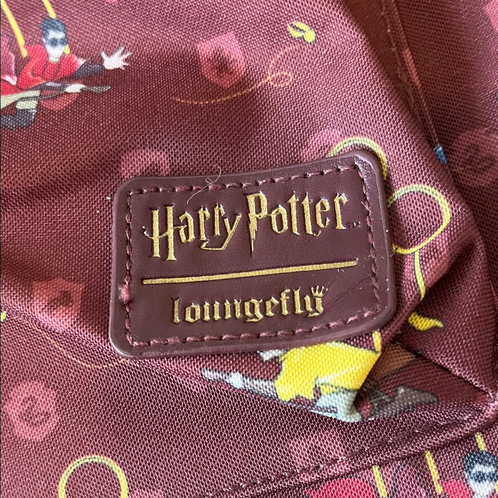 Loungefly Harry Potter Backpack NWT Back to School Collegiate whimsy wizard cult - Picture 2 of 9